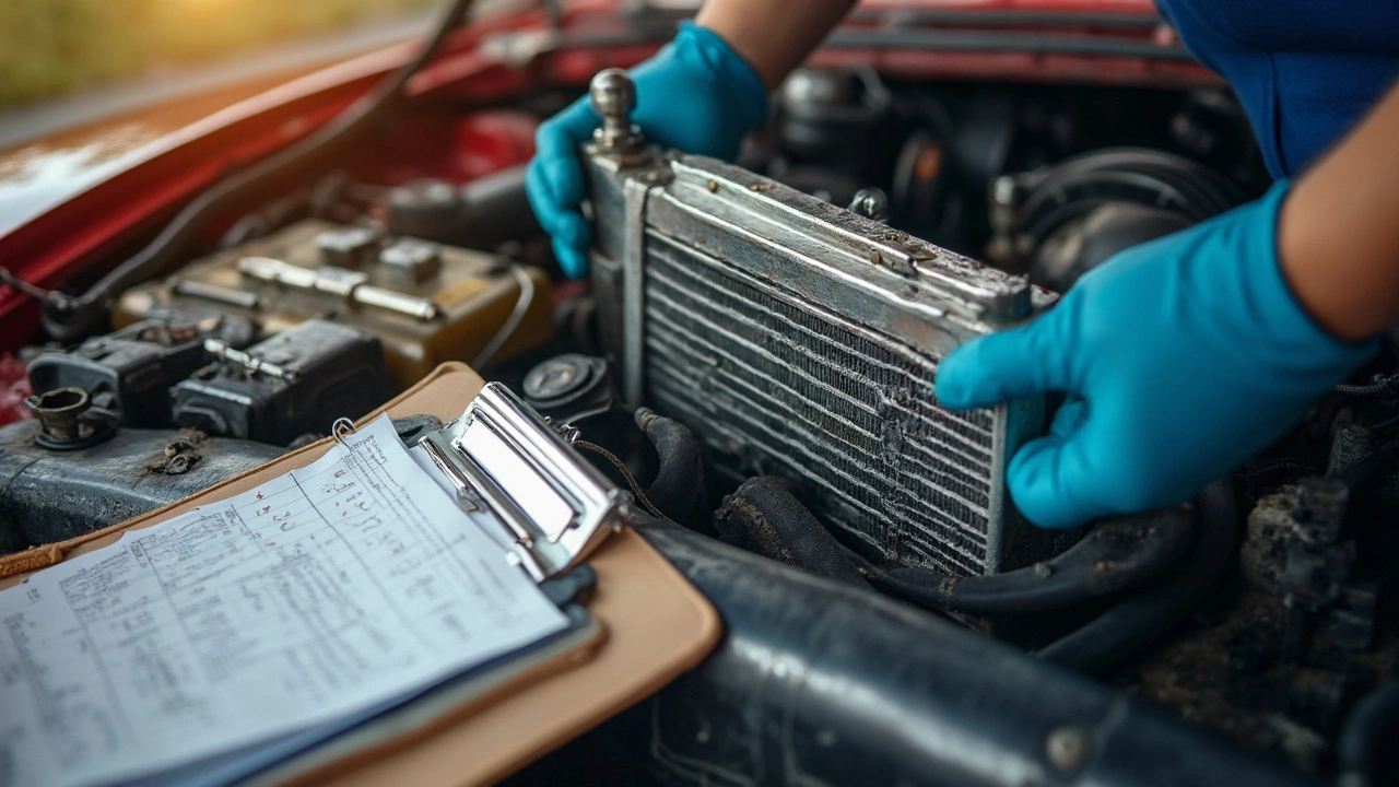 Step-by-Step: Removing the Old Radiator
